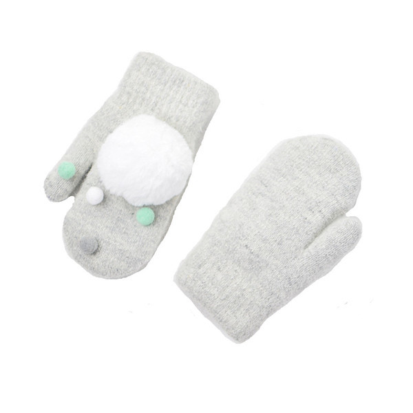 Παιδικά γάντια για κορίτσια και αγόρια με μπάλες