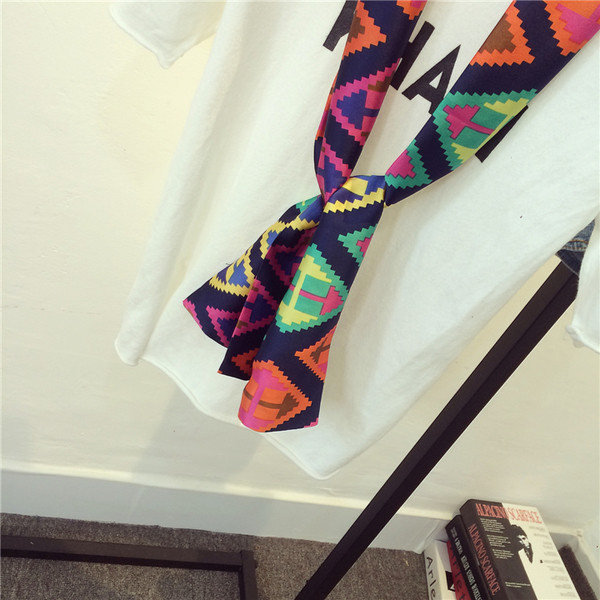 Ежедневен цветен шал за момичета