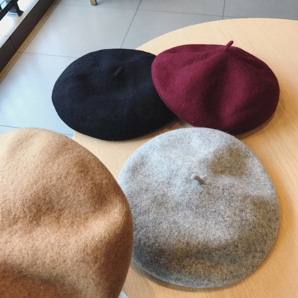 Елегантна дамска барета в четири цвята