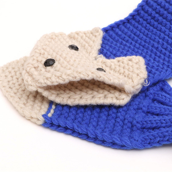 Детски плетен шал - унисекс