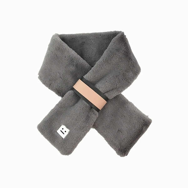 Плюшен детски шал за момичета и момчета в шест цвята