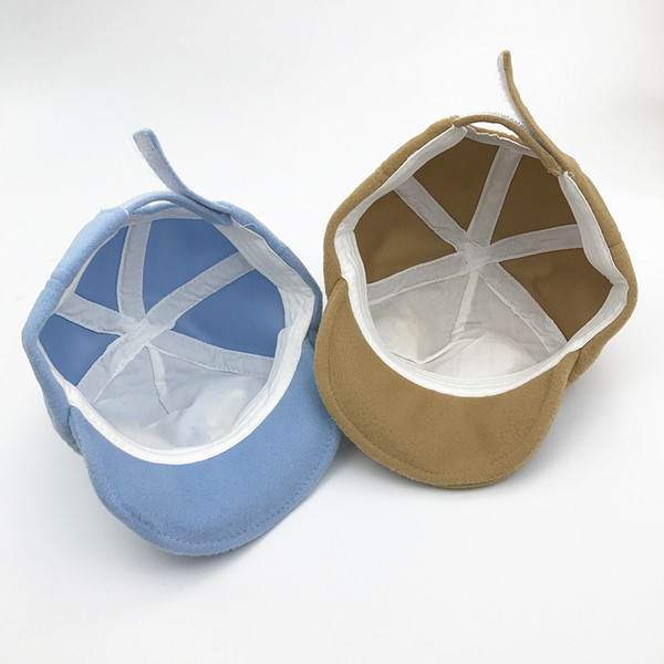 Μωρό καπέλο χειμώνα με κουκούλα, επιγραφή και κουκούλα