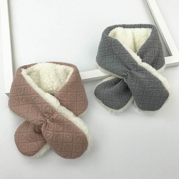 Ватиран детски шал в два цвята