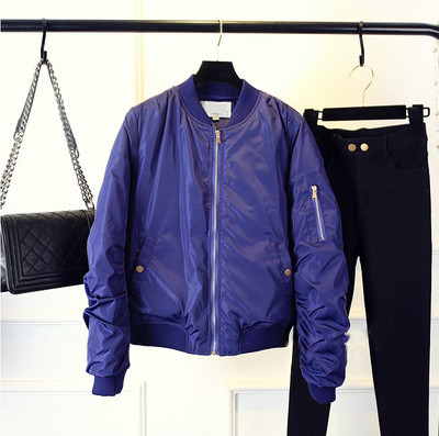 Μοντέρνο γυναικείο αθλητικό μπουφάν με ανοιχτό κολάρο σε τέσσερα χρώματα