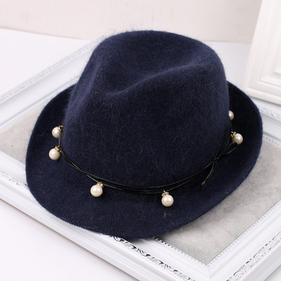 Καπέλο γυναικών σε πέντε χρώματα με διακόσμηση με χάντρες