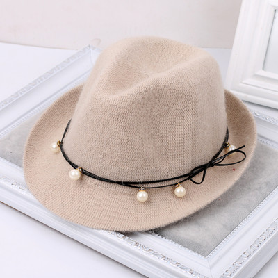 Καπέλο γυναικών σε πέντε χρώματα με διακόσμηση με χάντρες