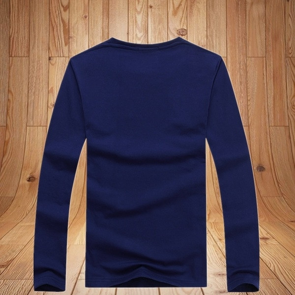 Αθλητική-κομψή μπλούζα ανδρών με τετράχρωμη επιγραφή