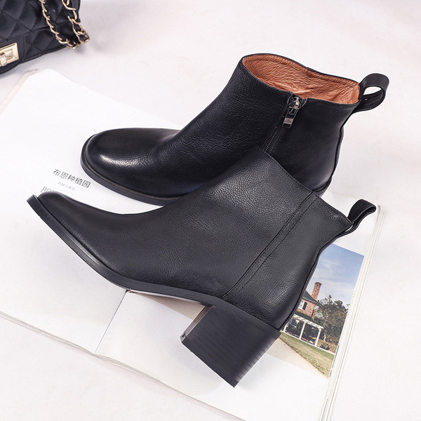 Περιστασιακά γυναικεία παπούτσια από οικολογικό δέρμα σε μαύρο χρώμα