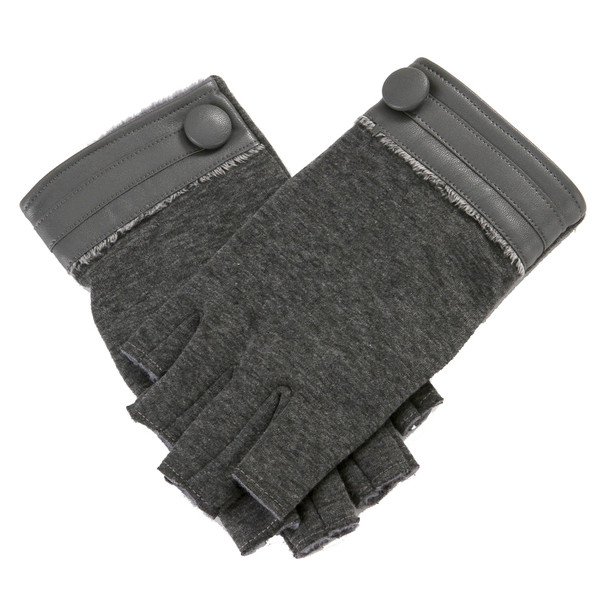 Κυρίες γάντια χωρίς δάχτυλα σε τρία χρώματα