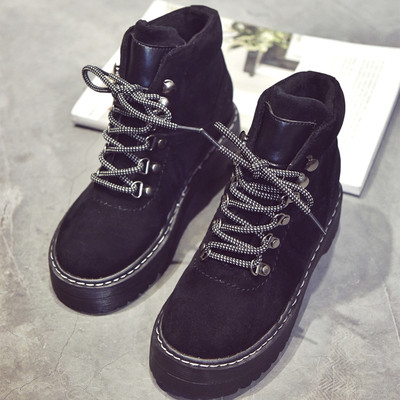 Σπορ-κομψές ζεστές μπότες κυρίες με σκληρή ψηλή και ανθεκτική σόλα σε τρία χρώματα