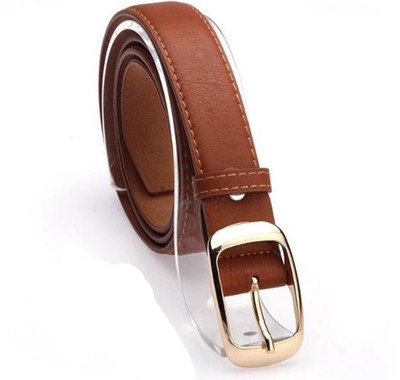 Καθημερινή ζώνη κυρίες από μαλακό οικολογικό δέρμα με μεταλλική πόρπη, διάφορα μοντέλα