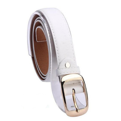 Καθημερινή ζώνη κυρίες από μαλακό οικολογικό δέρμα με μεταλλική πόρπη, διάφορα μοντέλα