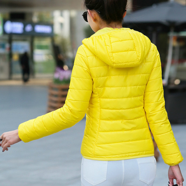 Καθημερινή κυρία εαρινό-φθινόπωρο σακάκι με κουκούλα, πολλά διαφορετικά χρώματα