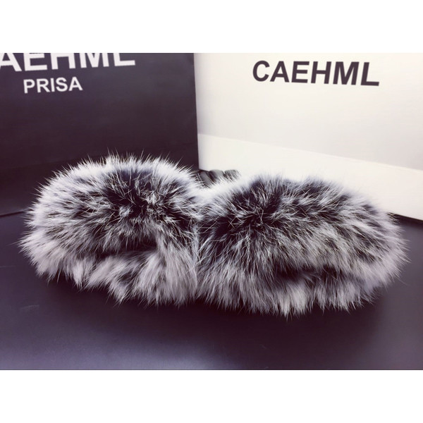 Бохемски дамски ръкавици с обемен пух