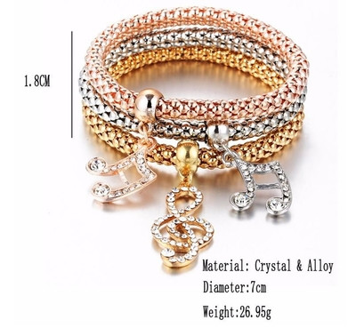 Дамска актуални гривни с висулка , много модели