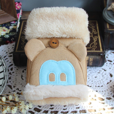 Топли дамски ръкавици без пръсти в различни цветове и модели