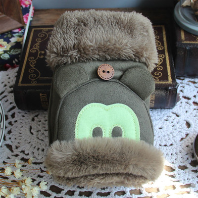 Топли дамски ръкавици без пръсти в различни цветове и модели