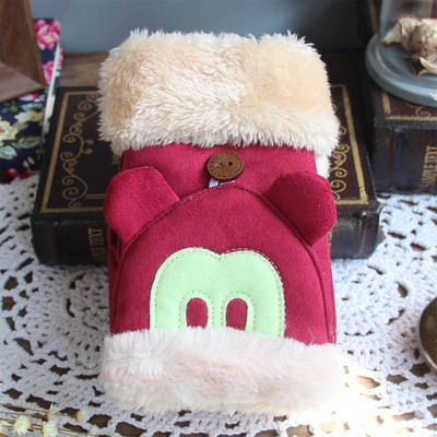 Топли дамски ръкавици без пръсти в различни цветове и модели