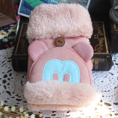 Топли дамски ръкавици без пръсти в различни цветове и модели