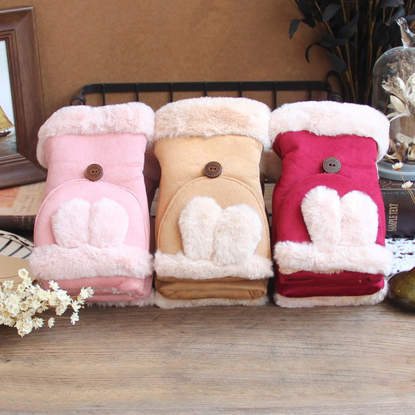 Топли дамски ръкавици без пръсти в различни цветове и модели