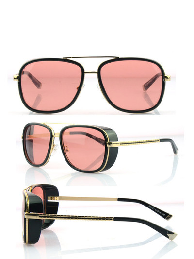 Мъжки слънцезащитни очила с "бъбрек" стъкла, 5 цвята