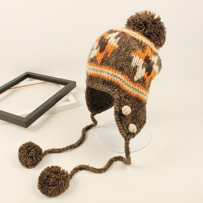 Γυναικείο καπέλο  για το χειμώνα σε τρία χρώματα