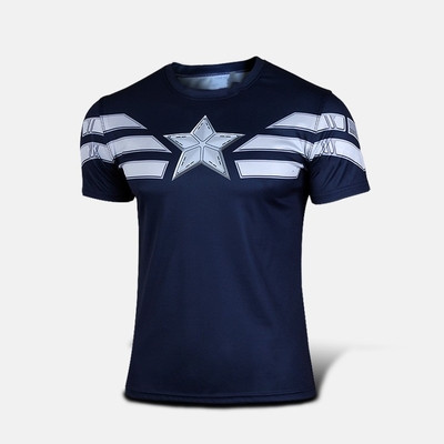 Ανδρικό κοντό μανίκι κορυφαίο κοστούμι κατάλληλο για αθλήματα ή γυμναστήριο με χαρακτήρες κινουμένων σχεδίων, πολλά μοντέλα