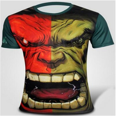 Ανδρικό κοντό μανίκι κορυφαίο κοστούμι κατάλληλο για αθλήματα ή γυμναστήριο με χαρακτήρες κινουμένων σχεδίων, πολλά μοντέλα