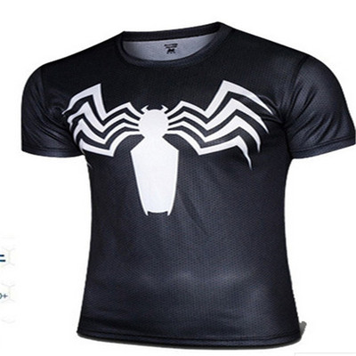 Ανδρικό κοντό μανίκι κορυφαίο κοστούμι κατάλληλο για αθλήματα ή γυμναστήριο με χαρακτήρες κινουμένων σχεδίων, πολλά μοντέλα