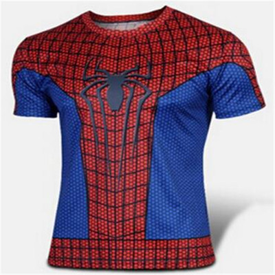 Ανδρικό κοντό μανίκι κορυφαίο κοστούμι κατάλληλο για αθλήματα ή γυμναστήριο με χαρακτήρες κινουμένων σχεδίων, πολλά μοντέλα