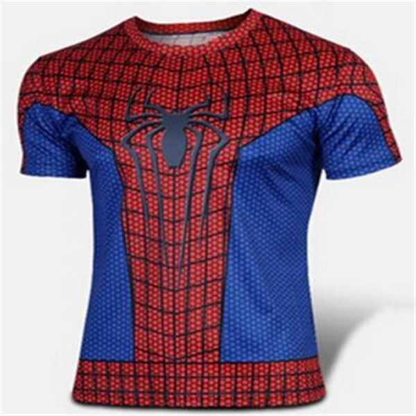Ανδρικό κοντό μανίκι κορυφαίο κοστούμι κατάλληλο για αθλήματα ή γυμναστήριο με χαρακτήρες κινουμένων σχεδίων, πολλά μοντέλα