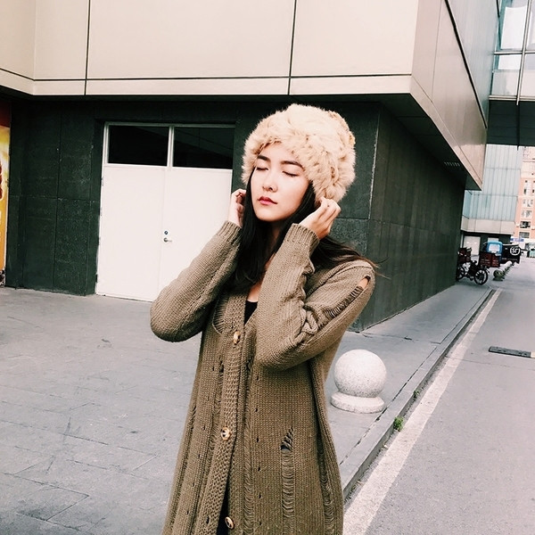 Καπέλο ύπνου σε μπεζ χρώμα