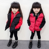 Καθαρό παιδικό στοιχείο Unisex σε ευρύ σχέδιο με μαύρο και κόκκινο χρώμα