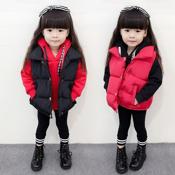 Καθαρό παιδικό στοιχείο Unisex σε ευρύ σχέδιο με μαύρο και κόκκινο χρώμα