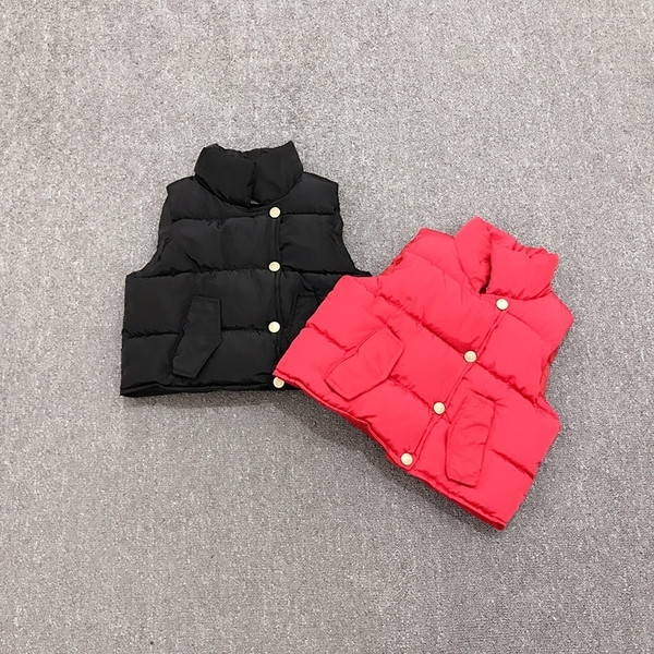 Καθαρό παιδικό στοιχείο Unisex σε ευρύ σχέδιο με μαύρο και κόκκινο χρώμα