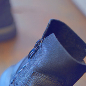 Ζεστές μπότες unisex για παιδιά με επίπεδη σόλα σε δύο χρώματα