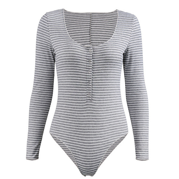 Γυναικείες στο γκρι χρώμα με ρυθμιζόμενες τακτικές κουμπιές