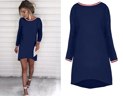 Γυναικείο αθλητικό πουκάμισο σε απλό σχέδιο με ασύμμετρο μήκος και κολάρο σε σχήμα Ο σε τέσσερα χρώματα