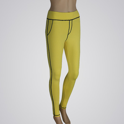 Καθαρίστε την αθλητική σφήνα της κυρίας σε διάφορα χρώματα