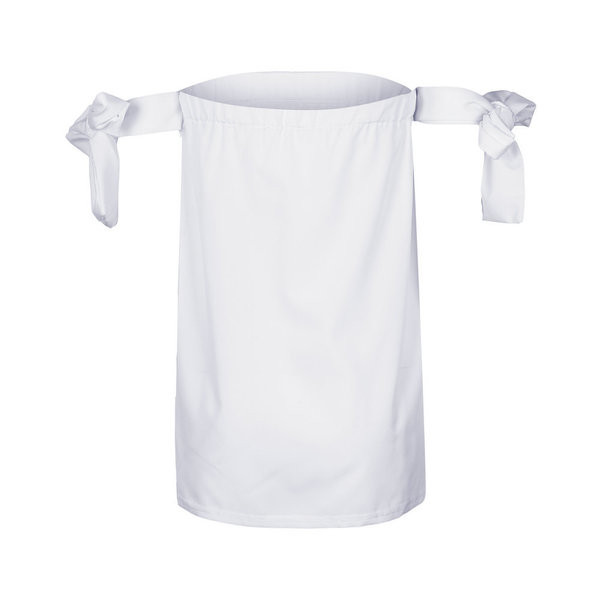 Μοντέρνα κυρίες μπλούζα με ενδιαφέρον μανίκια με κορδέλα σε πέντε χρώματα