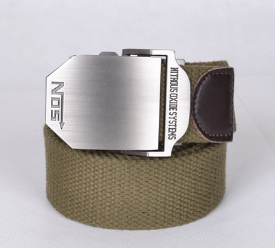 Casual ζώνη ανδρών με μεγάλη πόρπη πόρπη, πολλά χρώματα και μεγέθη