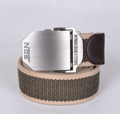 Casual ζώνη ανδρών με μεγάλη πόρπη πόρπη, πολλά χρώματα και μεγέθη