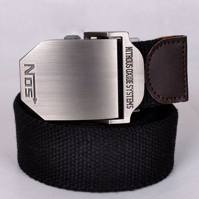 Casual ζώνη ανδρών με μεγάλη πόρπη πόρπη, πολλά χρώματα και μεγέθη