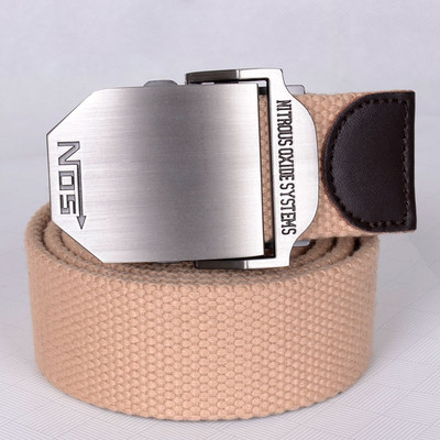 Casual ζώνη ανδρών με μεγάλη πόρπη πόρπη, πολλά χρώματα και μεγέθη