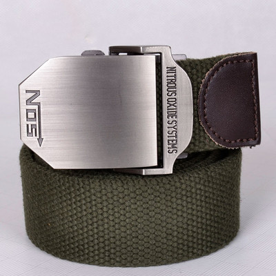 Casual ζώνη ανδρών με μεγάλη πόρπη πόρπη, πολλά χρώματα και μεγέθη