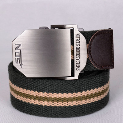 Casual ζώνη ανδρών με μεγάλη πόρπη πόρπη, πολλά χρώματα και μεγέθη