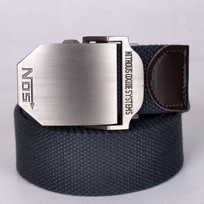 Casual ζώνη ανδρών με μεγάλη πόρπη πόρπη, πολλά χρώματα και μεγέθη