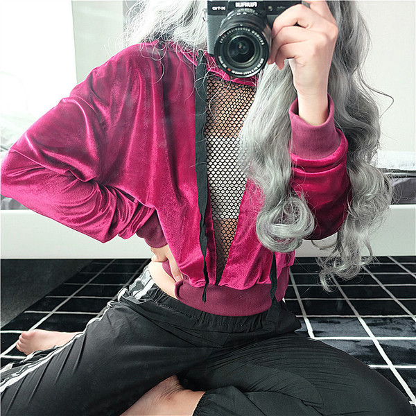 Φούστα γυναικείας φθινοπώρου-χειμώνα με κουκούλα και λαιμόκοψη