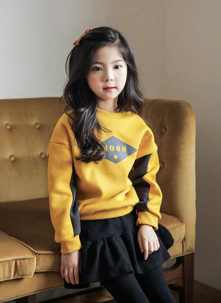 Αθλητικό-κομψό casual set από δύο κομμάτια για κορίτσια-φούτερ + φούστα / παντόν