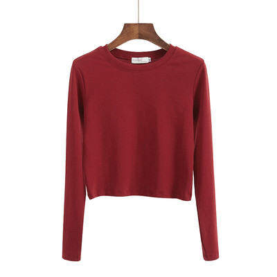 Απλό κυρίες σύντομο πουλόβερ σε διάφορα χρώματα